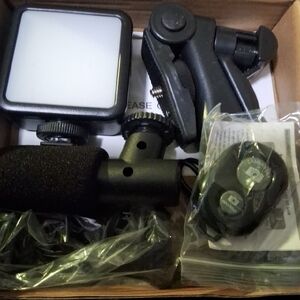 Black Camera Accessory Kit